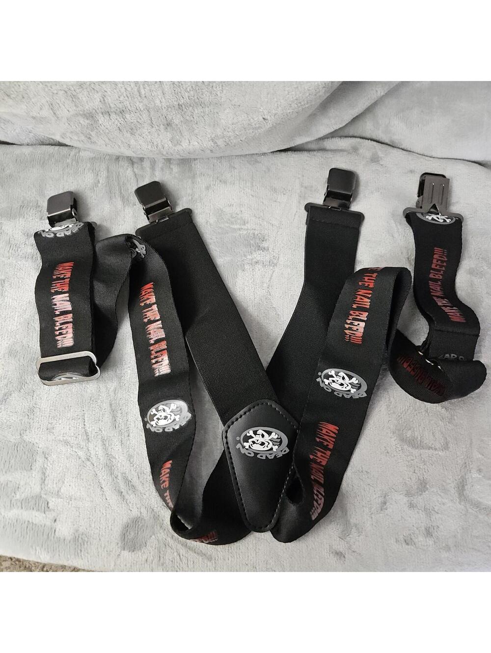 Dead On Tools Death Grip Work Suspenders Model No: D0-600 Heavy Duty Logo Clip